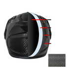 D.O.T. & ECE Daytona C6 PRO- Grey Carbon Fiber