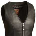 Montana Women's Motorcycle Leather Vest
