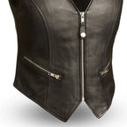 Montana Women's Motorcycle Leather Vest