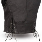Montana Women's Motorcycle Leather Vest