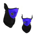 Motorcycle Face Mask Outdoor Cycling Half Mask with Ear Loop Adjustable Windproof Balaclava