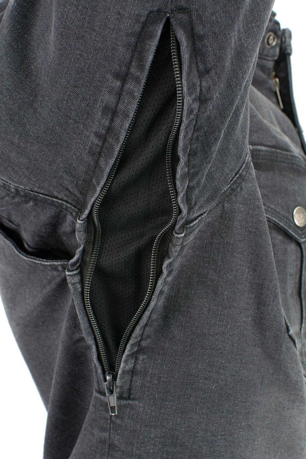 Milwaukee Leather Men's Avalanche Black CE Armored Flannel Shirt with Aramid Reinforced Zones - MPM1620