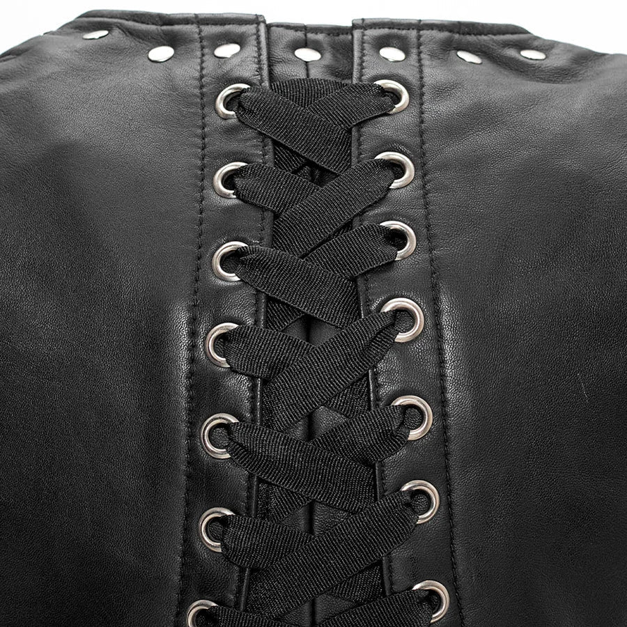 Empress Women's Motorcycle Leather Vest