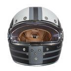 D.O.T. & ECE Daytona Retro Full Face Motorcycle Helmet: Vintage Style for Men, Women, & Youth - W/ Racer