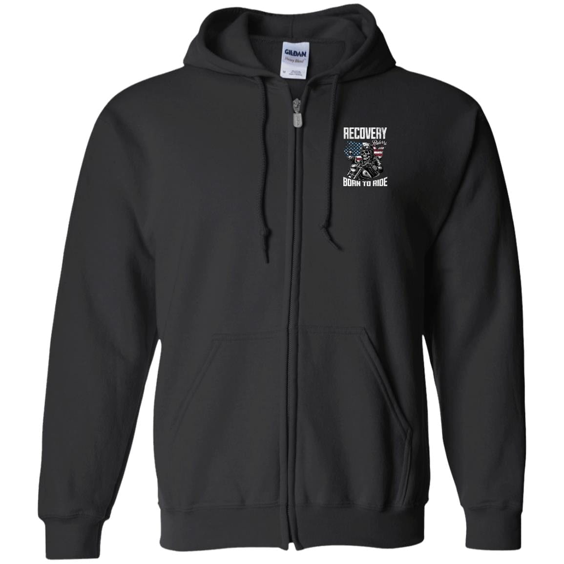 High On Freedom Sobriety Motorcycle Hoodie