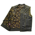Sinister - Men's Motorcycle Leather Vest