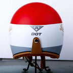 The Street King Vintage Open Face Motorcycle Helmet