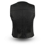 Sweet Sienna Women's Motorcycle Leather Vest