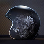 Fiberglass Retro Motorcycle Helmet